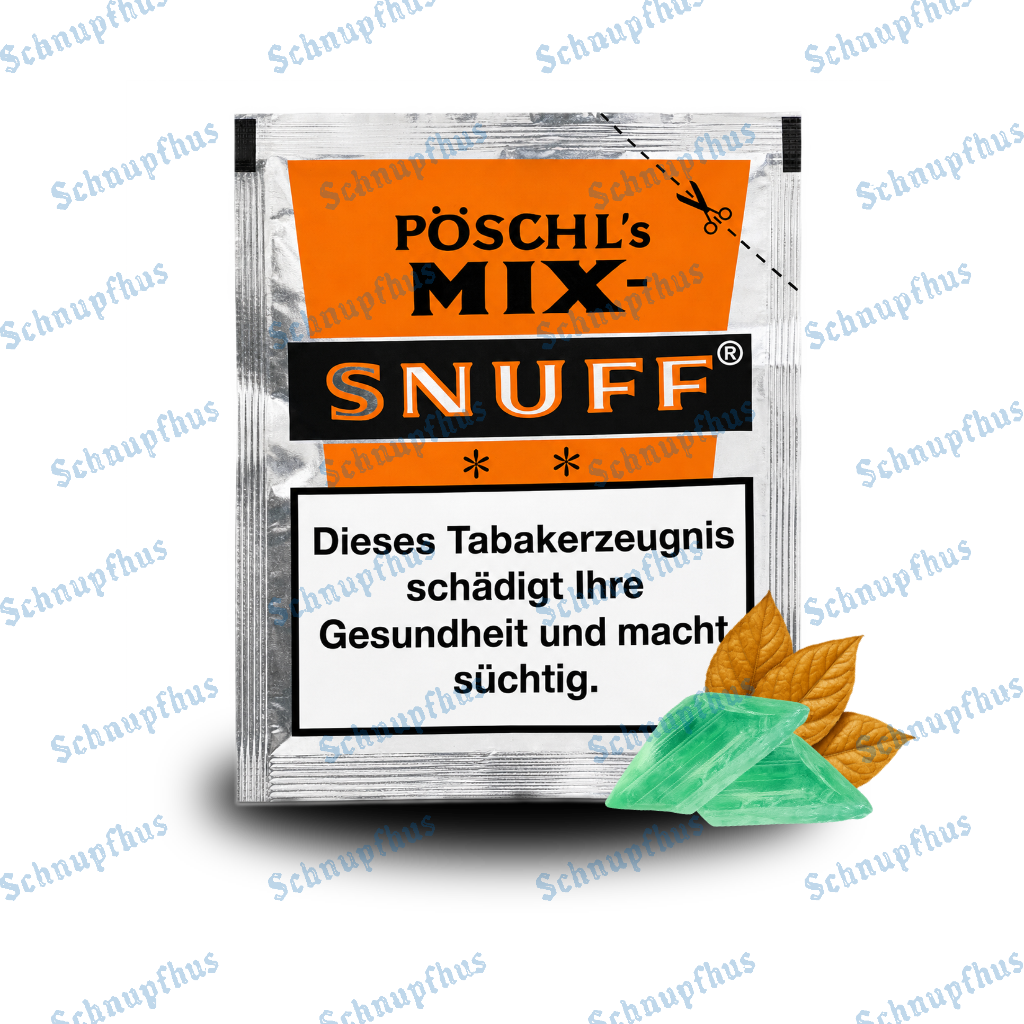 PÖSCHL Mix Snuff Schnupftabak 10g Tüte