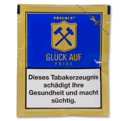 PÖSCHL Glück Auf Prise Schnupftabak 10g Tüte