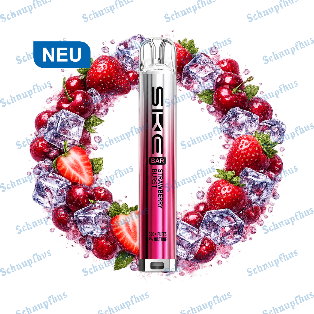 SKE 600 Pro Prefilled Pod Kit Strawberry Burst