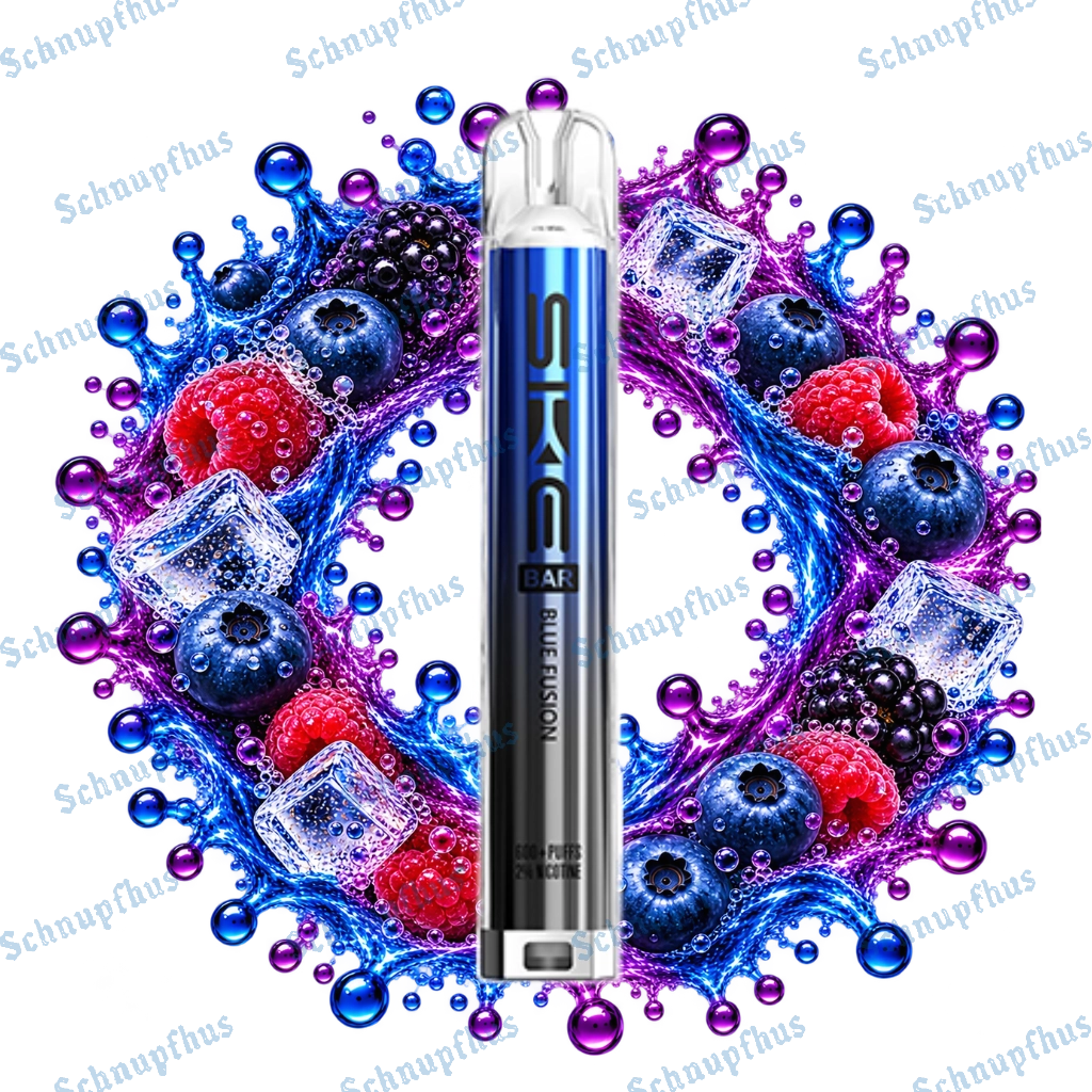 SKE Bar 600 20mg Prefilled Pod Kit Blue Fusion