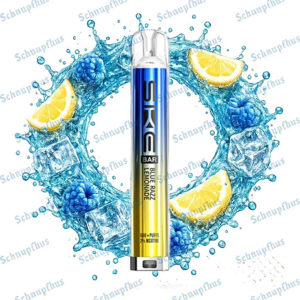 SKE Bar 600 20mg Prefilled Pod Kit Blue Razz Lemonade
