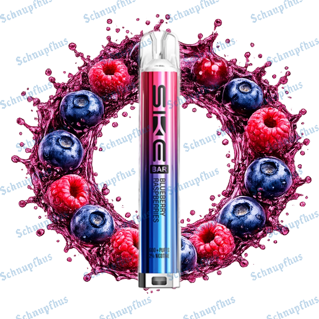 SKE Bar 600 20mg Prefilled Pod Kit Blueberry Raspberries