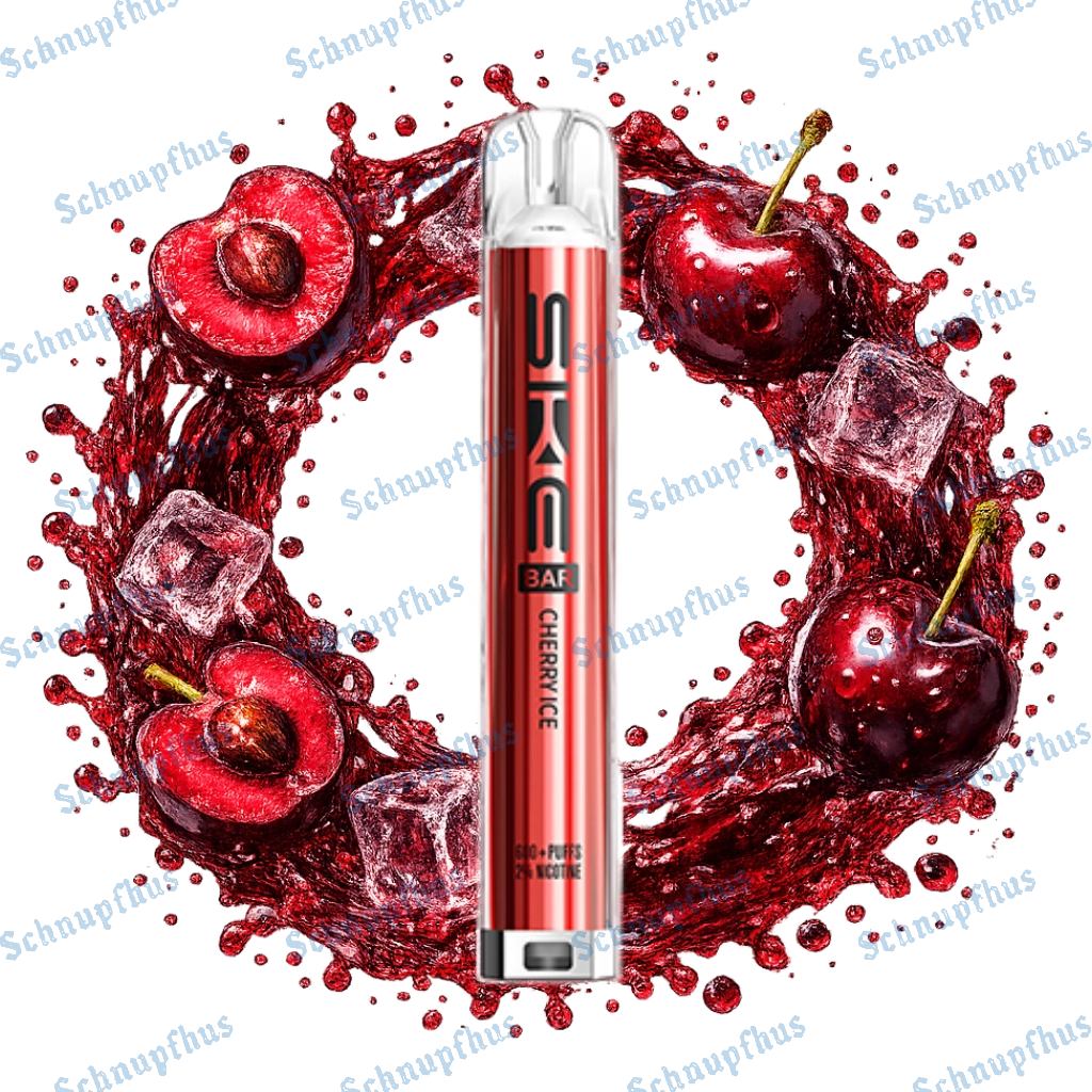 SKE Bar 600 20mg Prefilled Pod Kit Cherry Ice