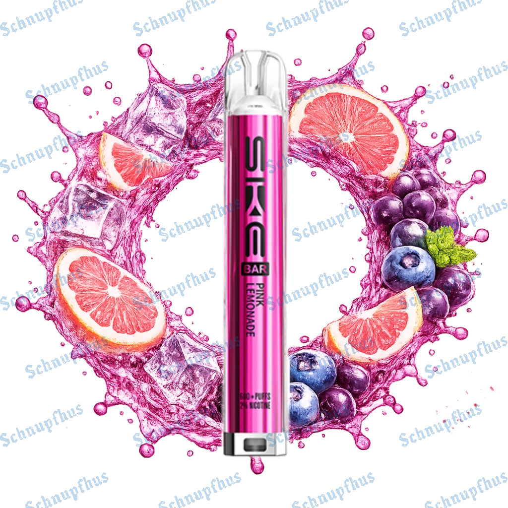 SKE Bar 600 20mg Prefilled Pod Kit Pink Lemonade