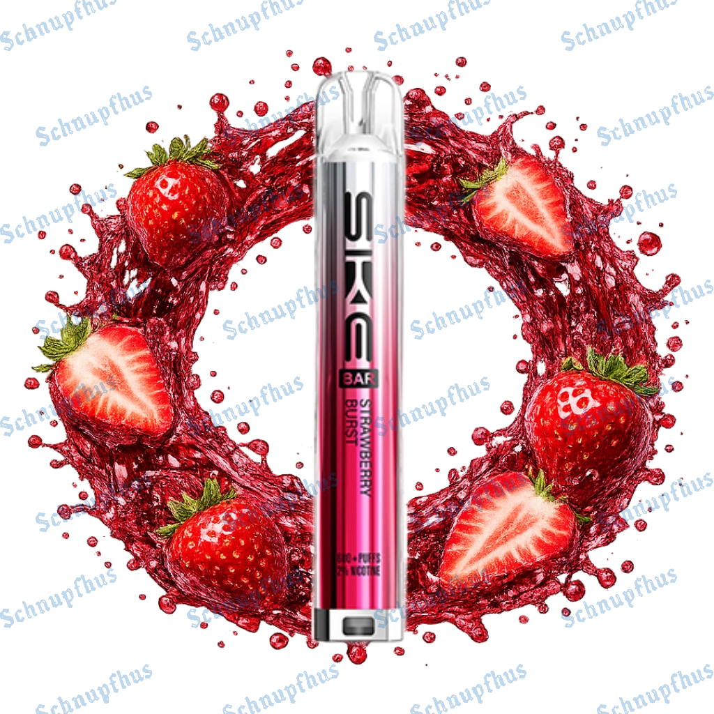 SKE Bar 600 20mg Prefilled Pod Kit Strawberry Burst