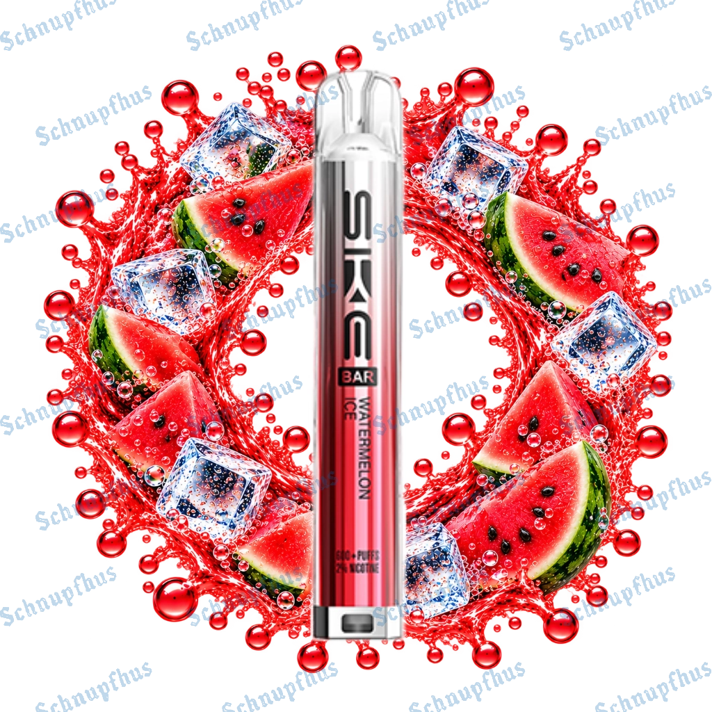 SKE Bar 600 20mg Prefilled Pod Kit Watermelon Ice