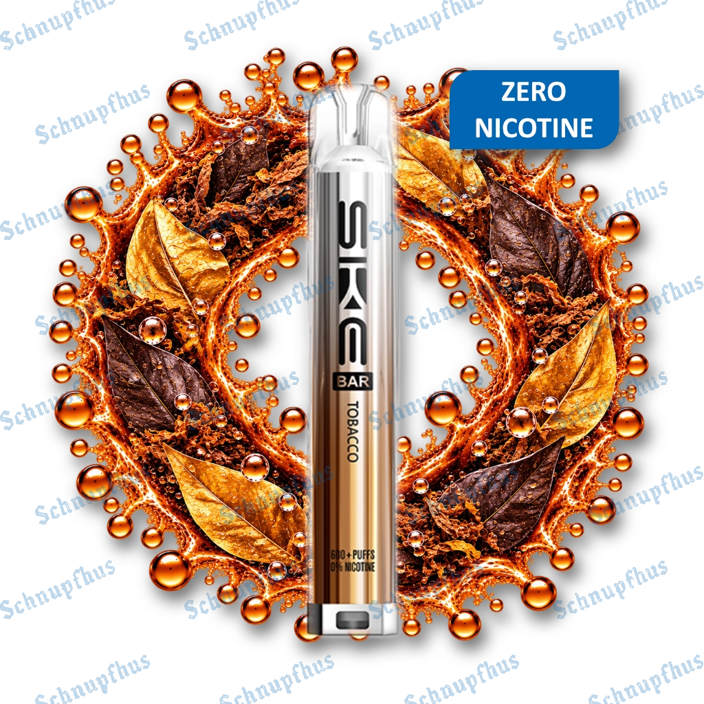 SKE Bar 600 ZERO NICOTINE Prefilled Kit Tabacco