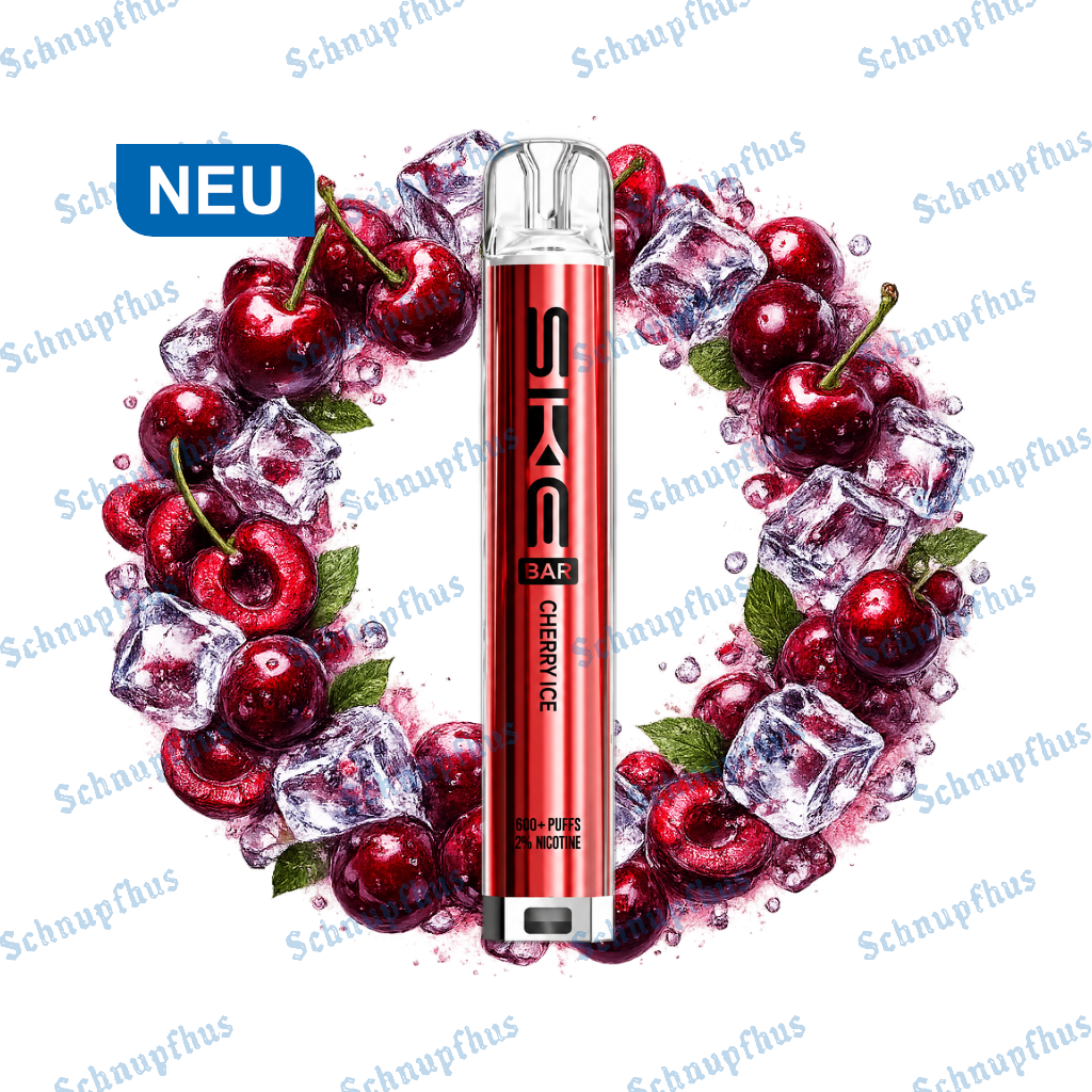 SKE 600 Pro Prefilled Pod Kit Cherry Ice