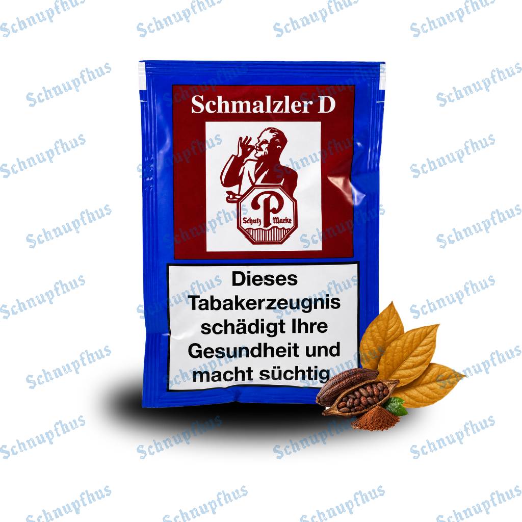 PÖSCHL Schmalzler D Dopelaroma Schnupftabak 25g Tüte