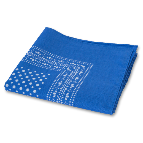 Schnupftuch Pastelltuch Hellblau