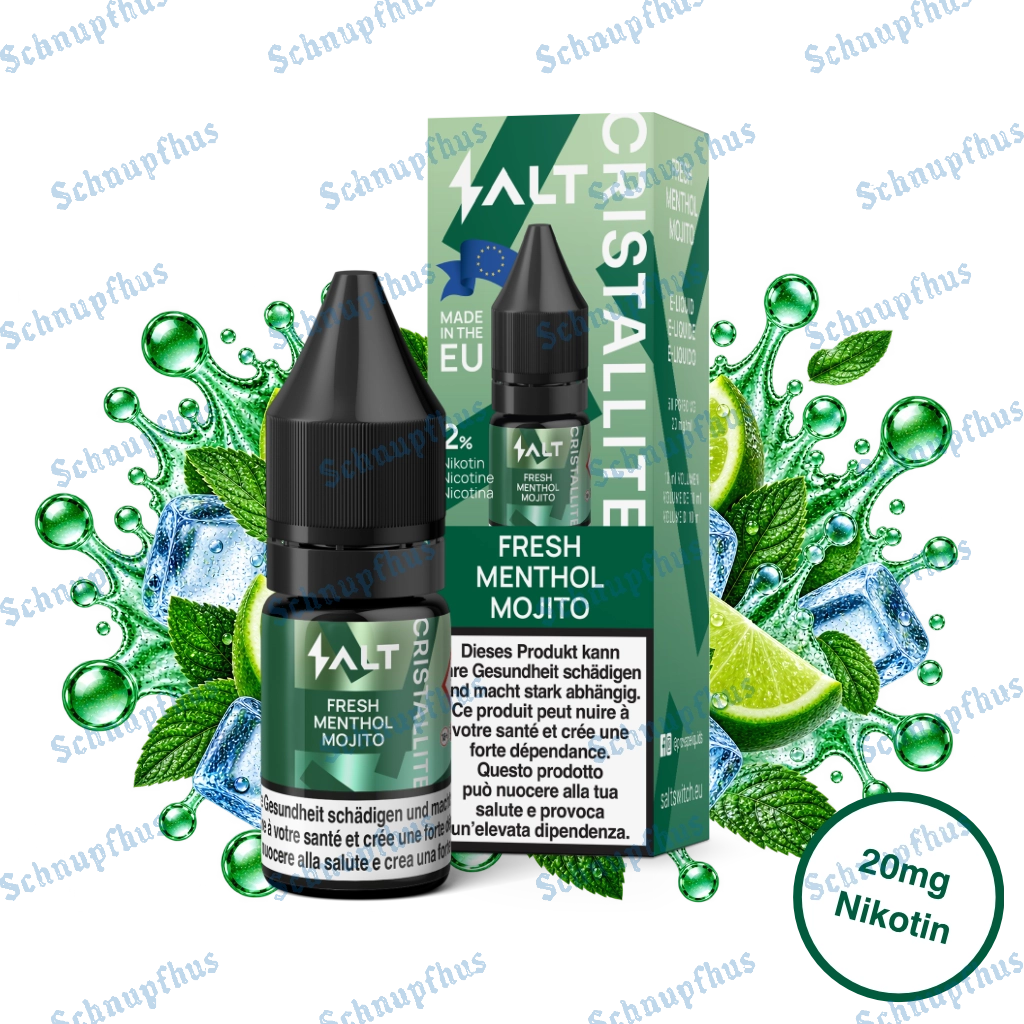 Slat Cristallite - Fresh Menthol Mojito - 10ml | 20mg/ml