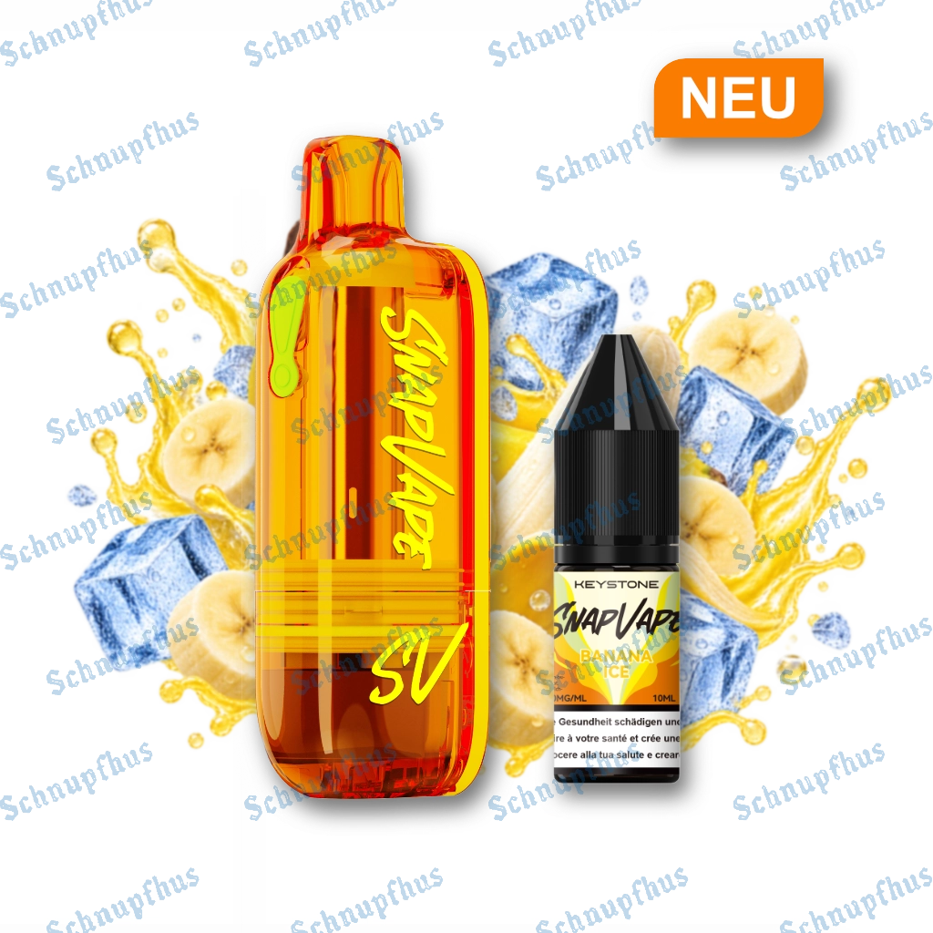 SnapVape | Leerpod + Banana Ice (20mg/ml)