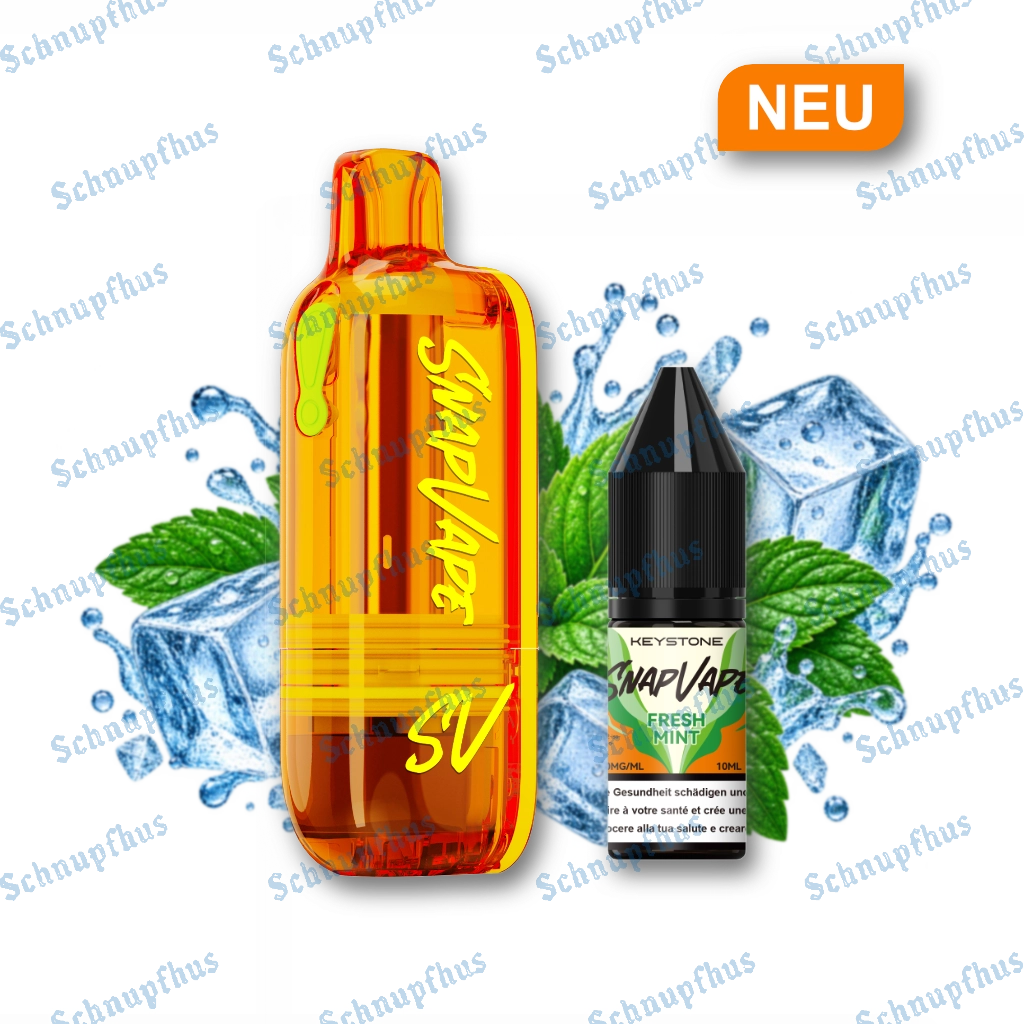SnapVape | Leerpod + Fresh Mint (20mg/ml)