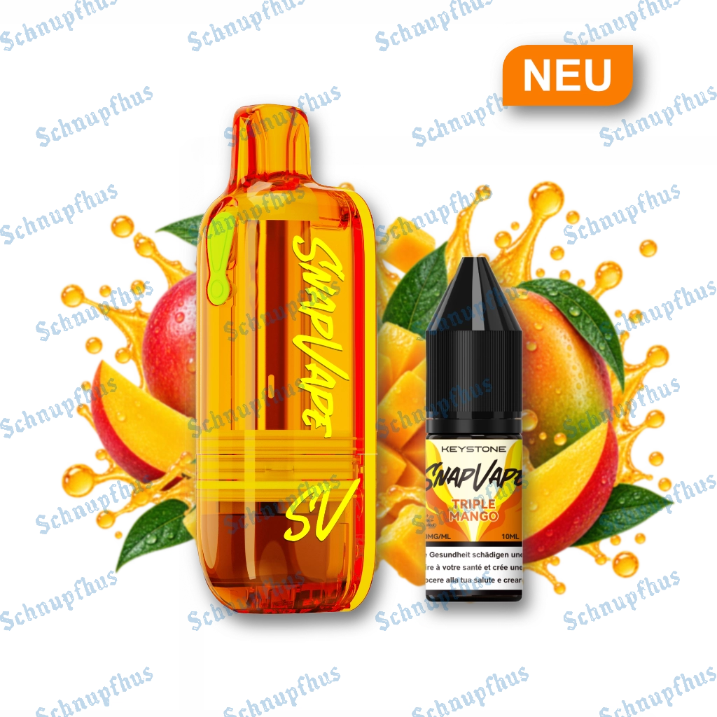 SnapVape | Leerpod + Triple Mango (20mg/ml)