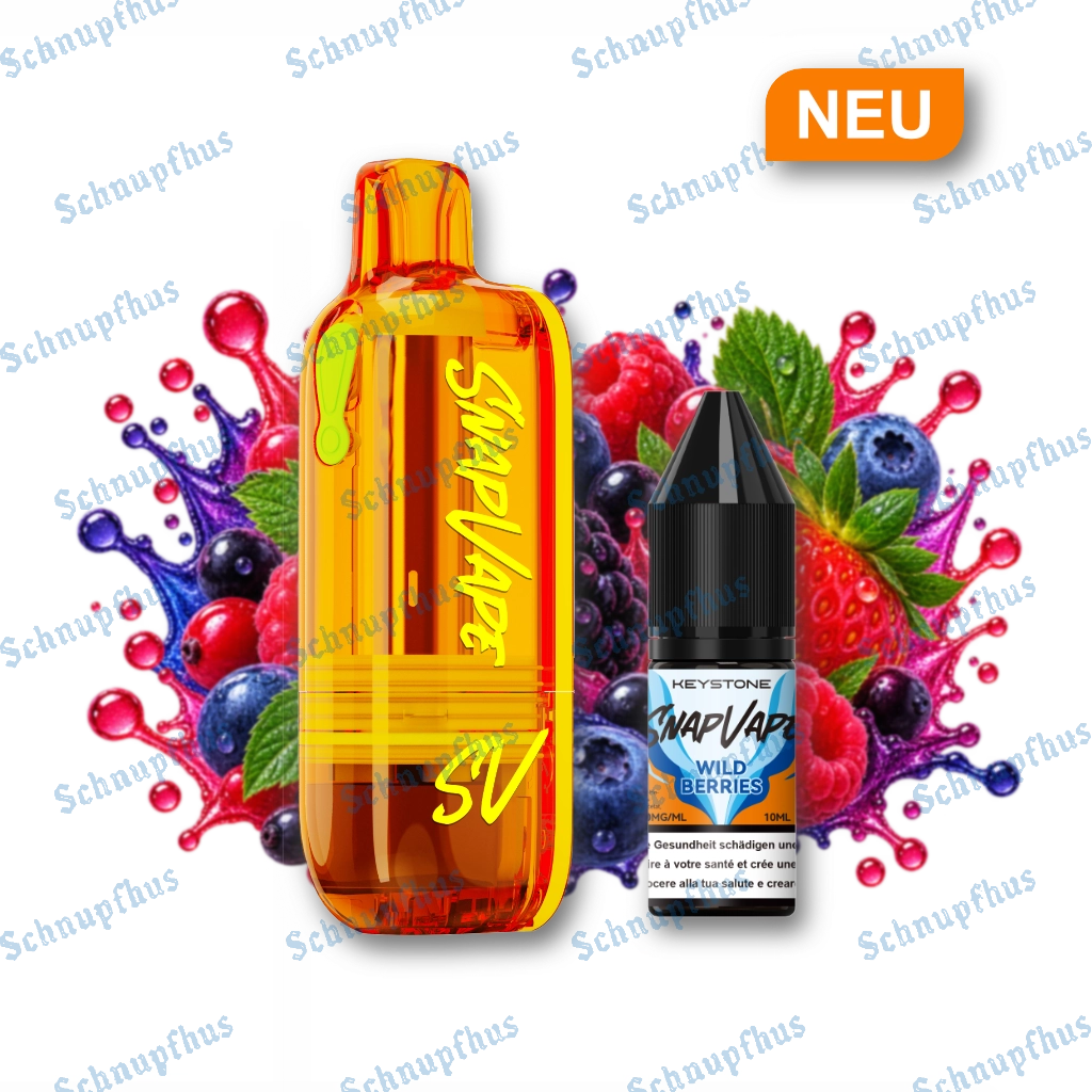 SnapVape | Leerpod + Wild Berries (20mg/ml)