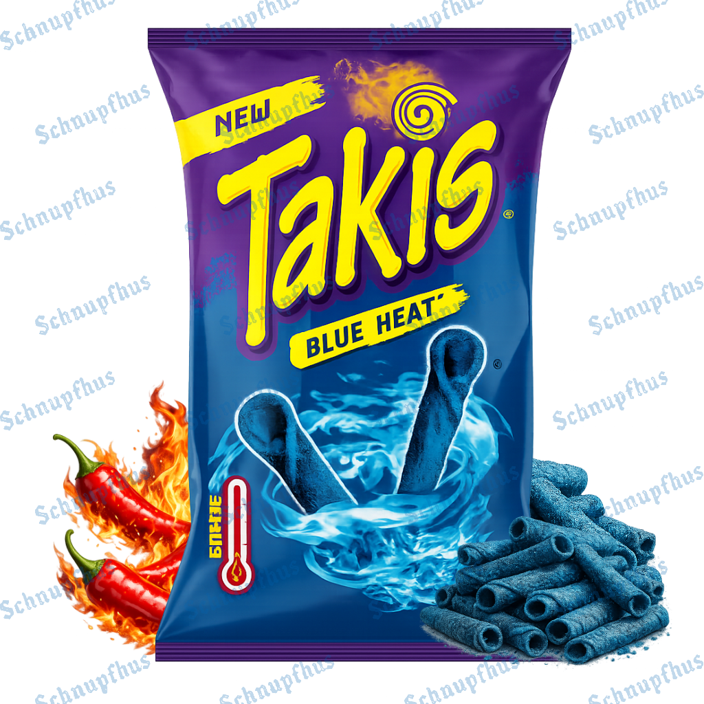 Takis Blue Heat
