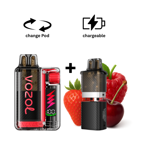 VOZOL Vista Kit Strawberry Raspberry Cherry