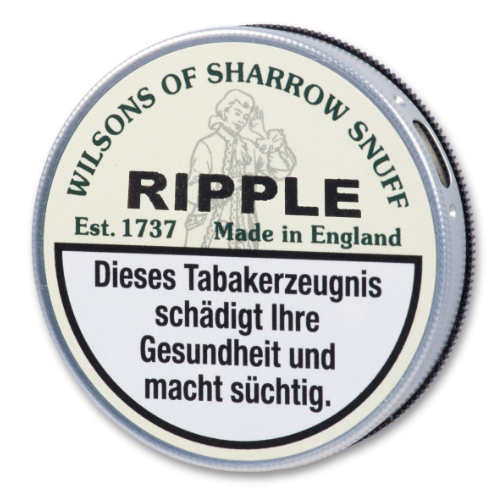 Wilsons Ripple Snuff Schnupftabak 5g Tap Tin