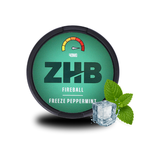 ZHB Snus Fireball Freeze Peppermint 40mg