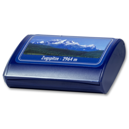 Pöschl Nachfüllbox Motiv Zugspitze leer 15g